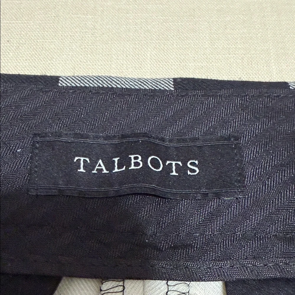 Talbots stylish checkered